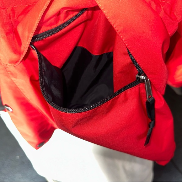 Vintage The North Face Hydroseal Red Black Ski Jacket Men's L Waterproof Y2K - Picture 8 of 11